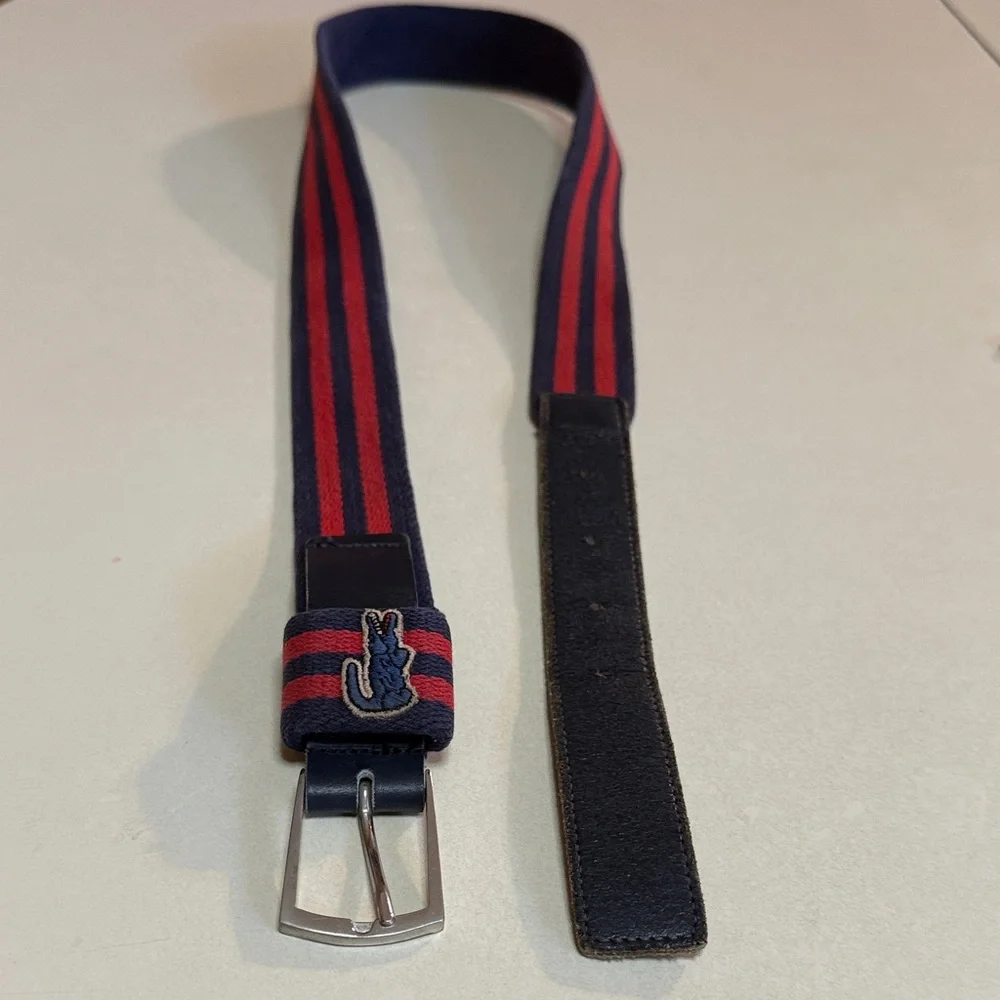 Izod Boy’s Navy and Red Belt Size 34
